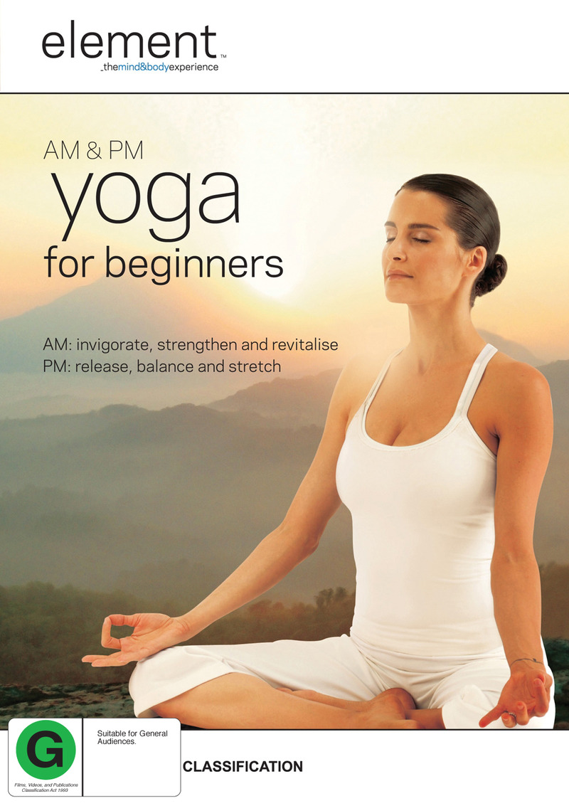 Element: AM & PM Yoga For Beginners on DVD image