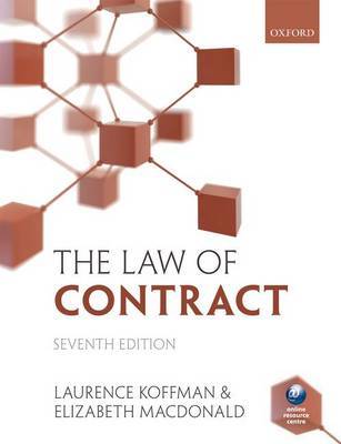 The Law of Contract by Laurence Koffman image