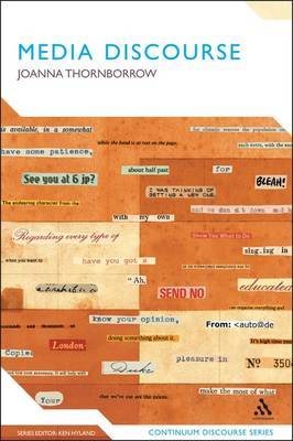 Media Discourse by Joanna Thornborrow (Cardiff University) image