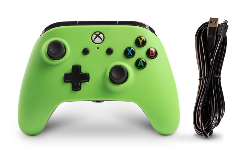 Xbox One Enhanced Wired Controller - Green image