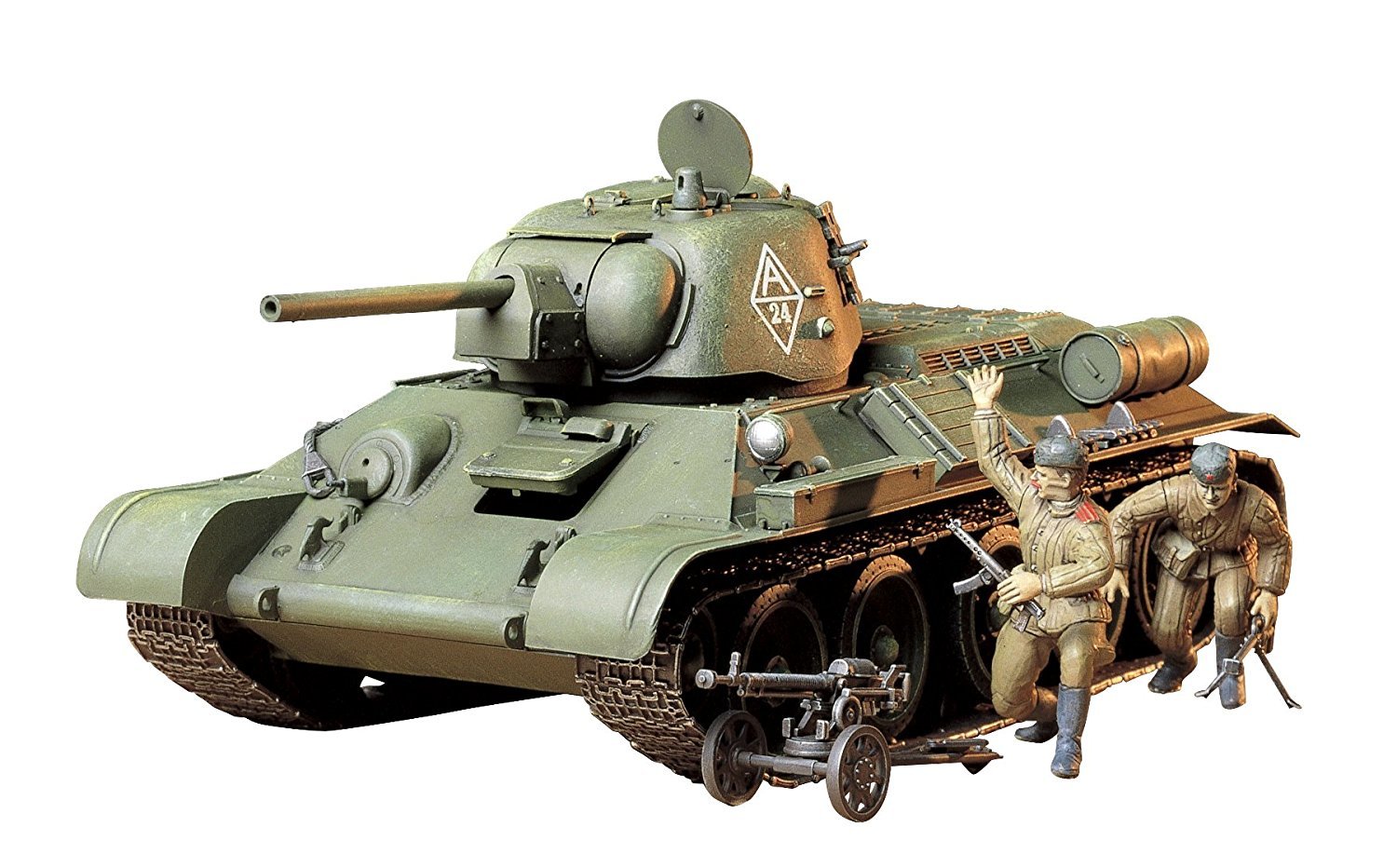 Tamiya 1/35 Russian T34/76 "ChTZ Version" - Model Kit image