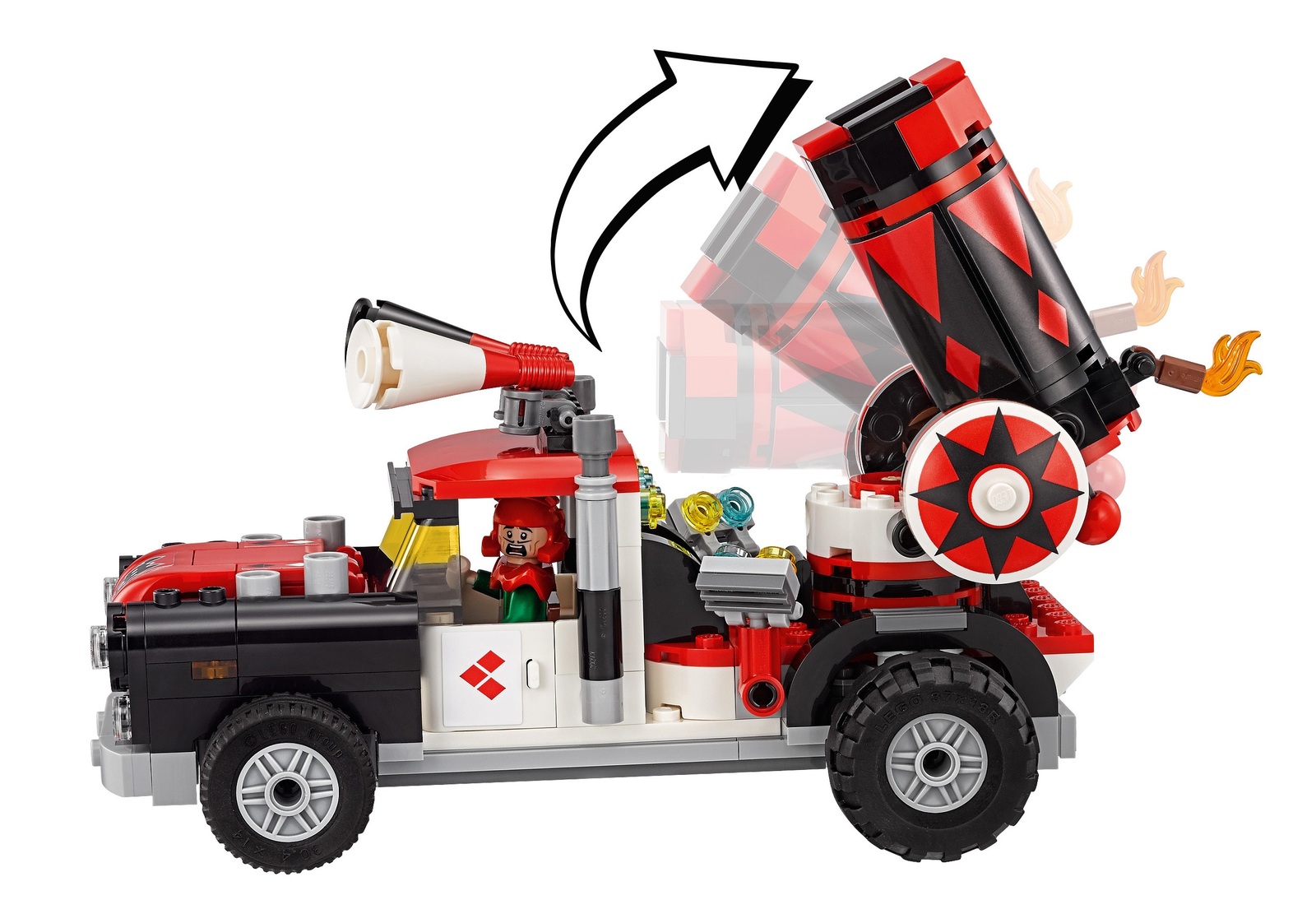 LEGO Batman Movie: Harley Quinn Cannonball Attack (70921) image