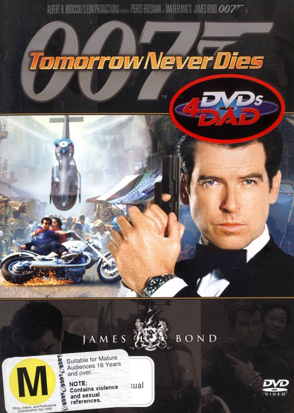 James Bond - Tomorrow Never Dies on DVD