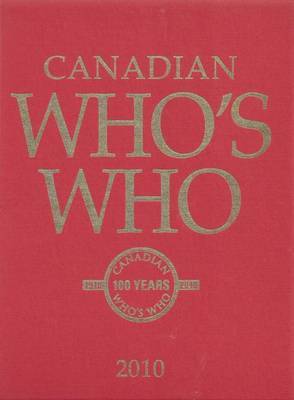 Canadian Who's Who 2010 by University of Toronto Press image