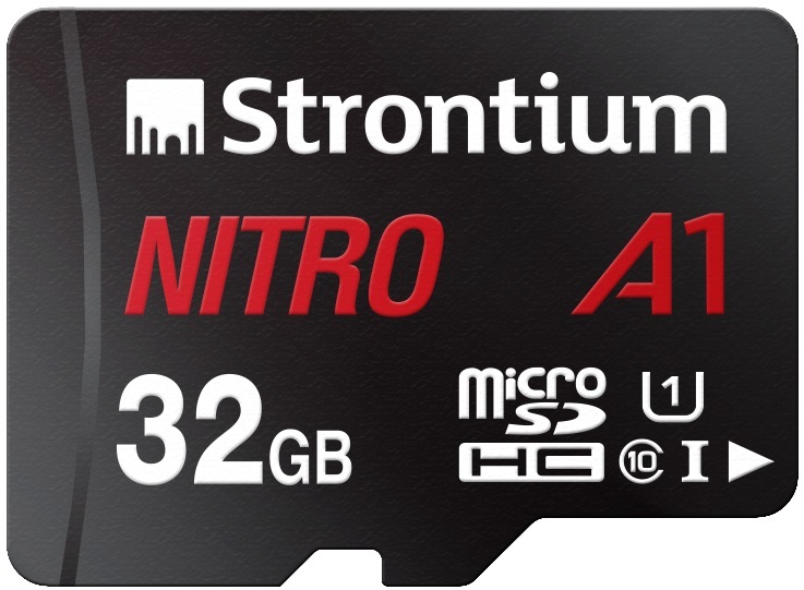 Strontium Nitro A1 Micro SD Card with Adaptor - 32GB image