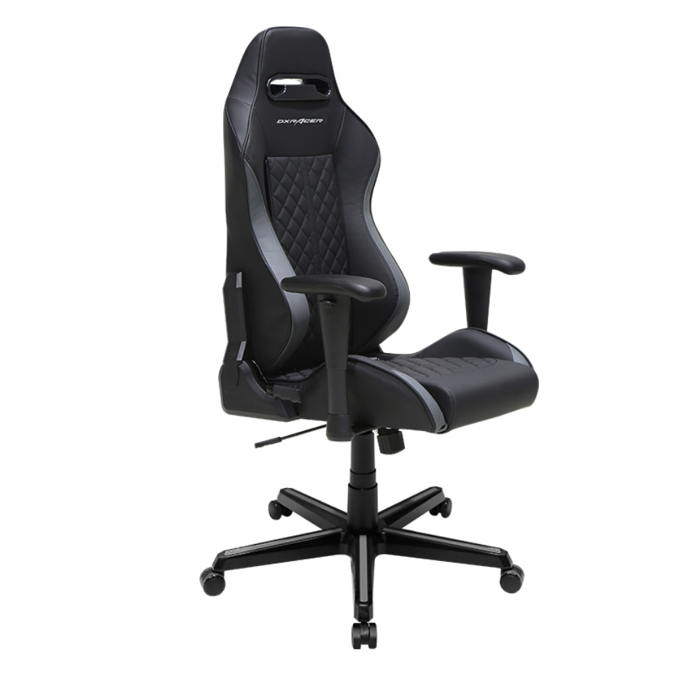 DXRacer Drifting Series DH73 Gaming Chair (Black & Grey) for image