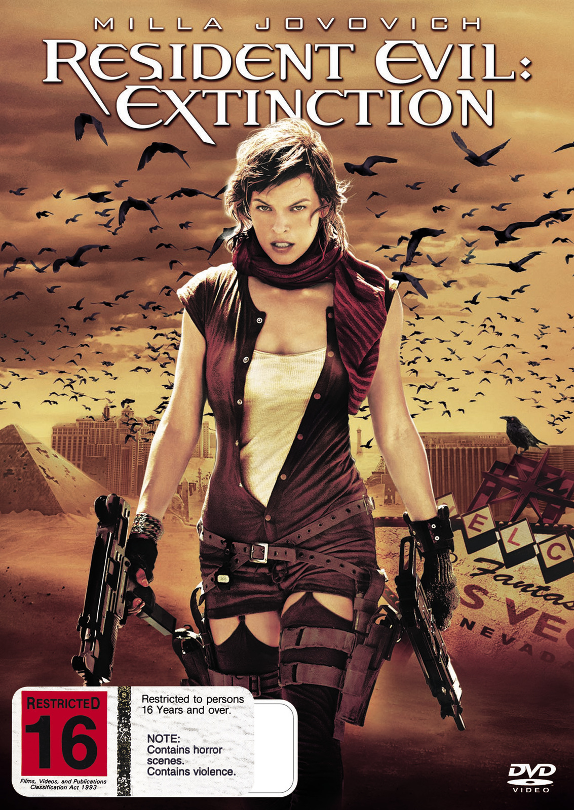 Resident Evil: Extinction on DVD