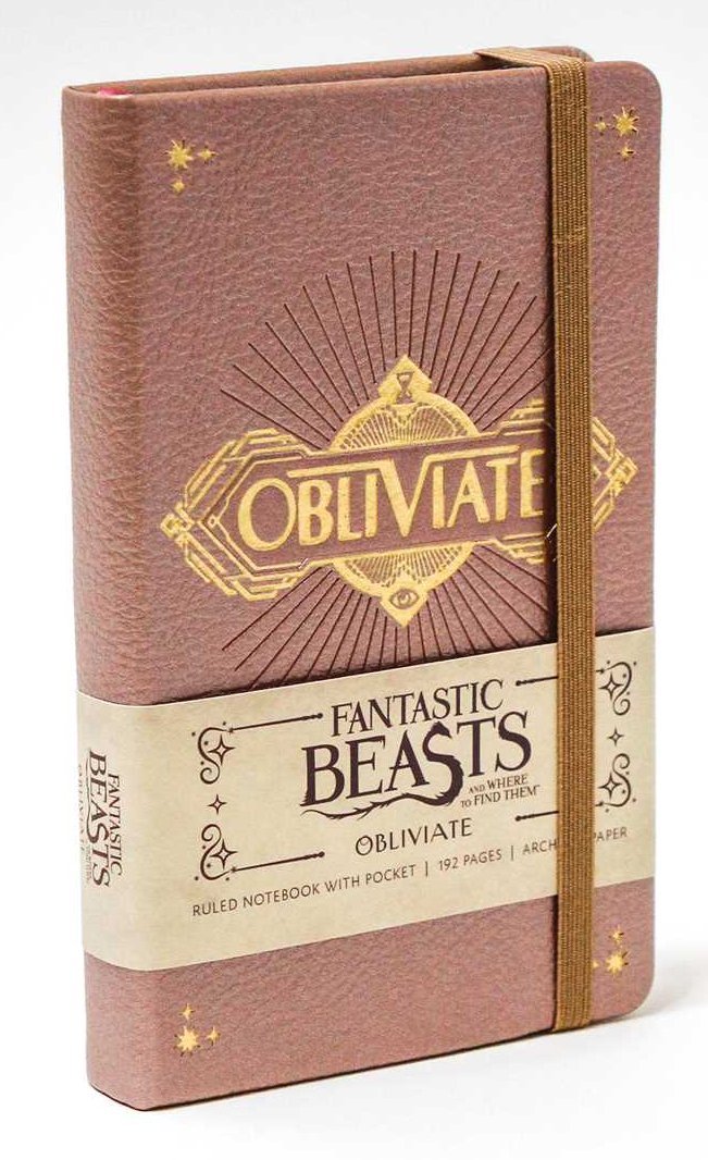 Fantastic Beasts and Where to Find Them: Obliviate Hardcover Ruled Journal on Hardback by Insight Editions