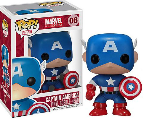 Marvel - Captain America Pop! Vinyl Figure image