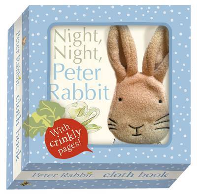 Night Night Peter Rabbit Cloth Book by Beatrix Potter image