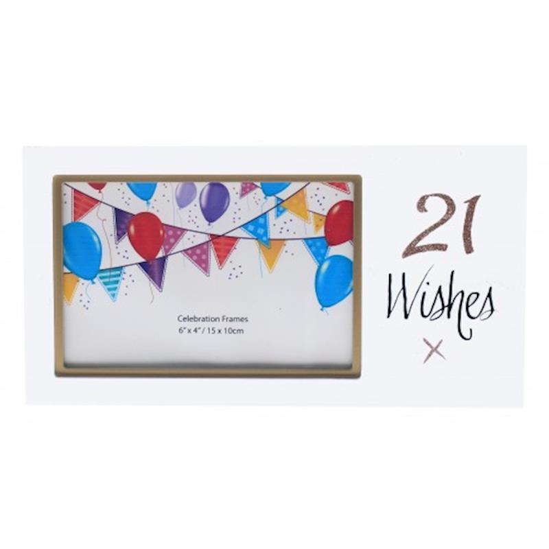 Wishes: 21 Wishes 6x4 Frame image