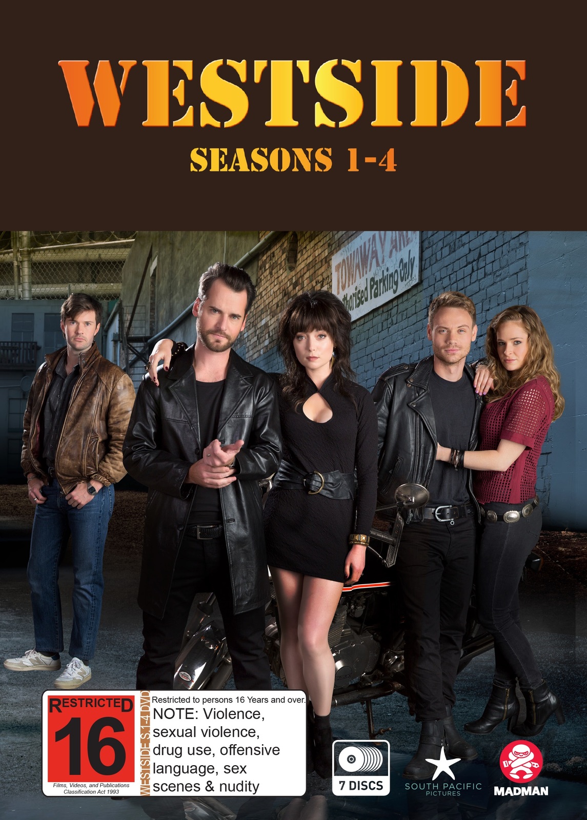 Westside Series 1-4 Boxset on DVD image