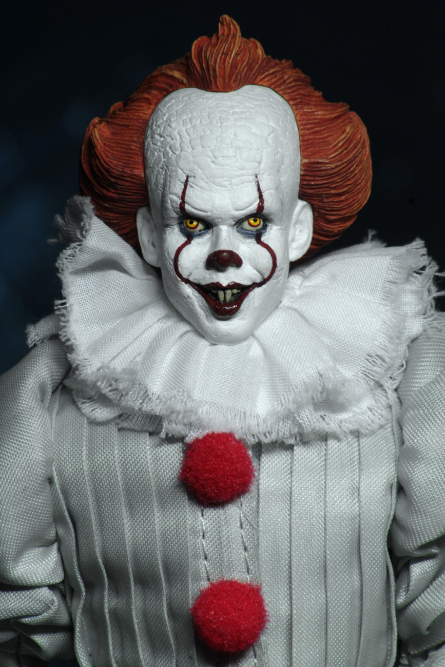 It (2017): Pennywise - 8" Clothed Action Figure image