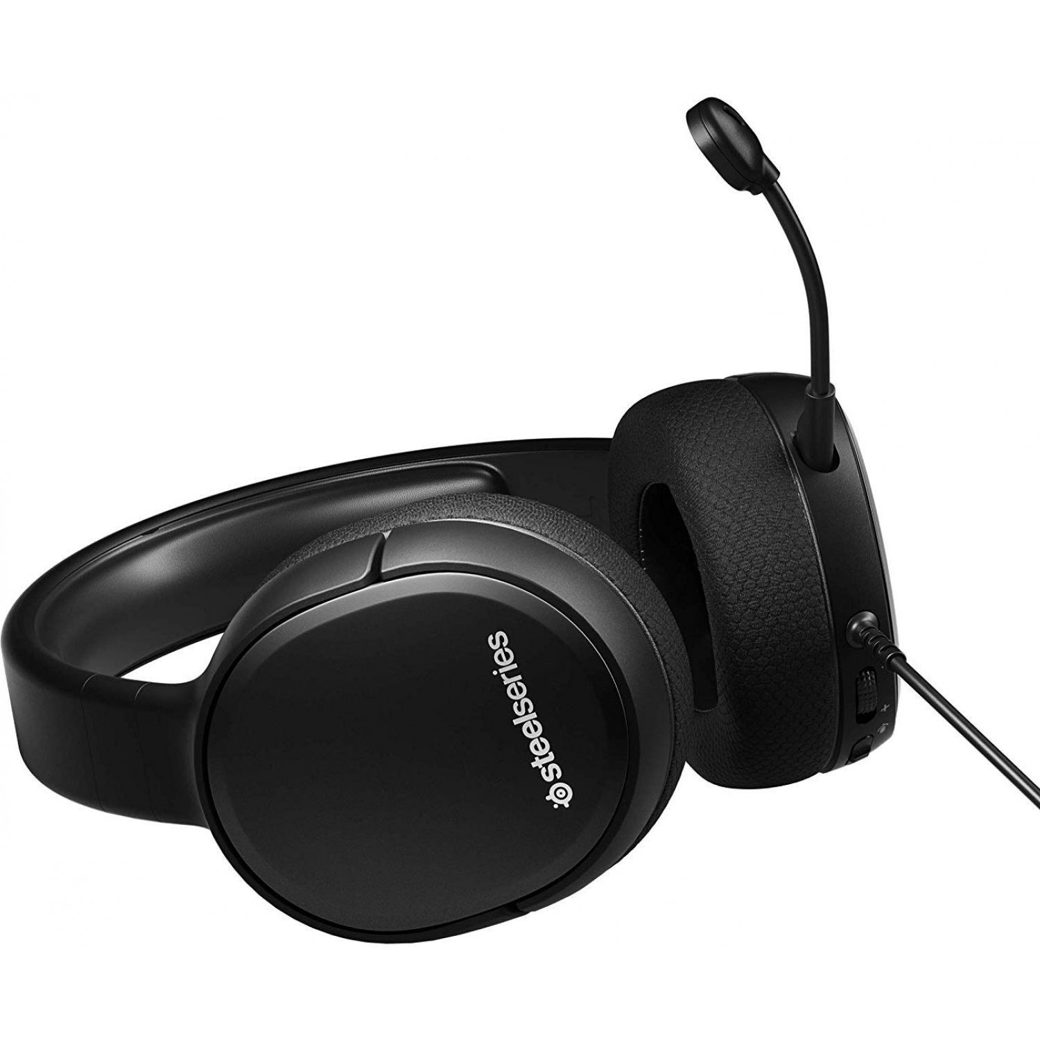 SteelSeries Arctis 1 Wired Gaming Headset (Black) on Switch, PC, PS4, Xbox One