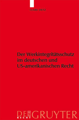 Copyright Protection in German and Us Law by Claire Dietz image