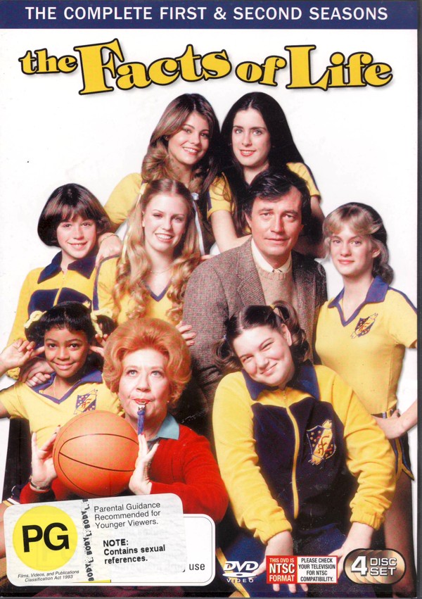 The Facts Of Life - Complete Seasons 1 And 2 (4 Disc Set) on DVD image