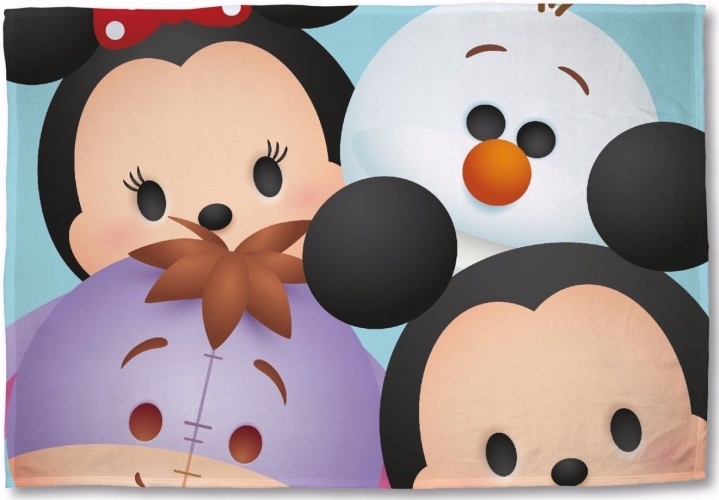 Tsum Tsum Huddle Fleece Blanket