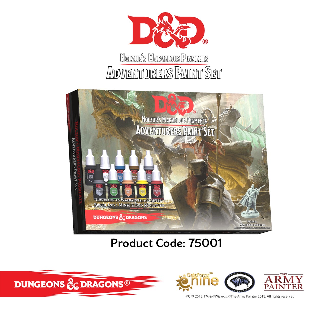 Army Painter: D&D Adventurers - Paint Set image