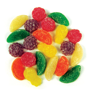 Rainbow Confectionery Fruit Jellies Bulk Bag 1kg image