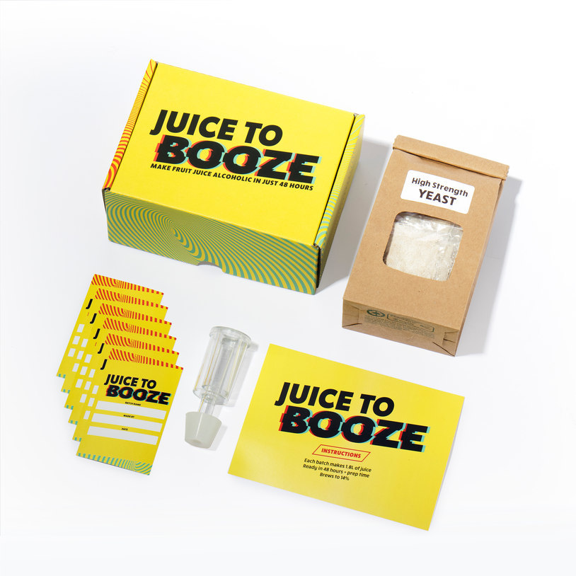 DIY Juice To Booze Kit