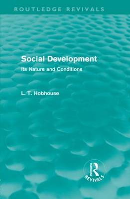 Social Development by L.T. Hobhouse image