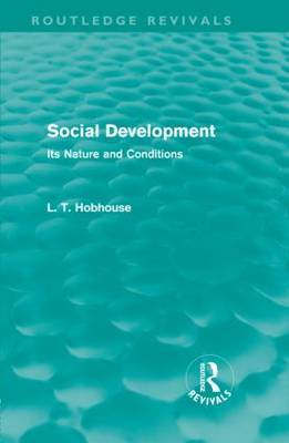 Social Development (Routledge Revivals) image