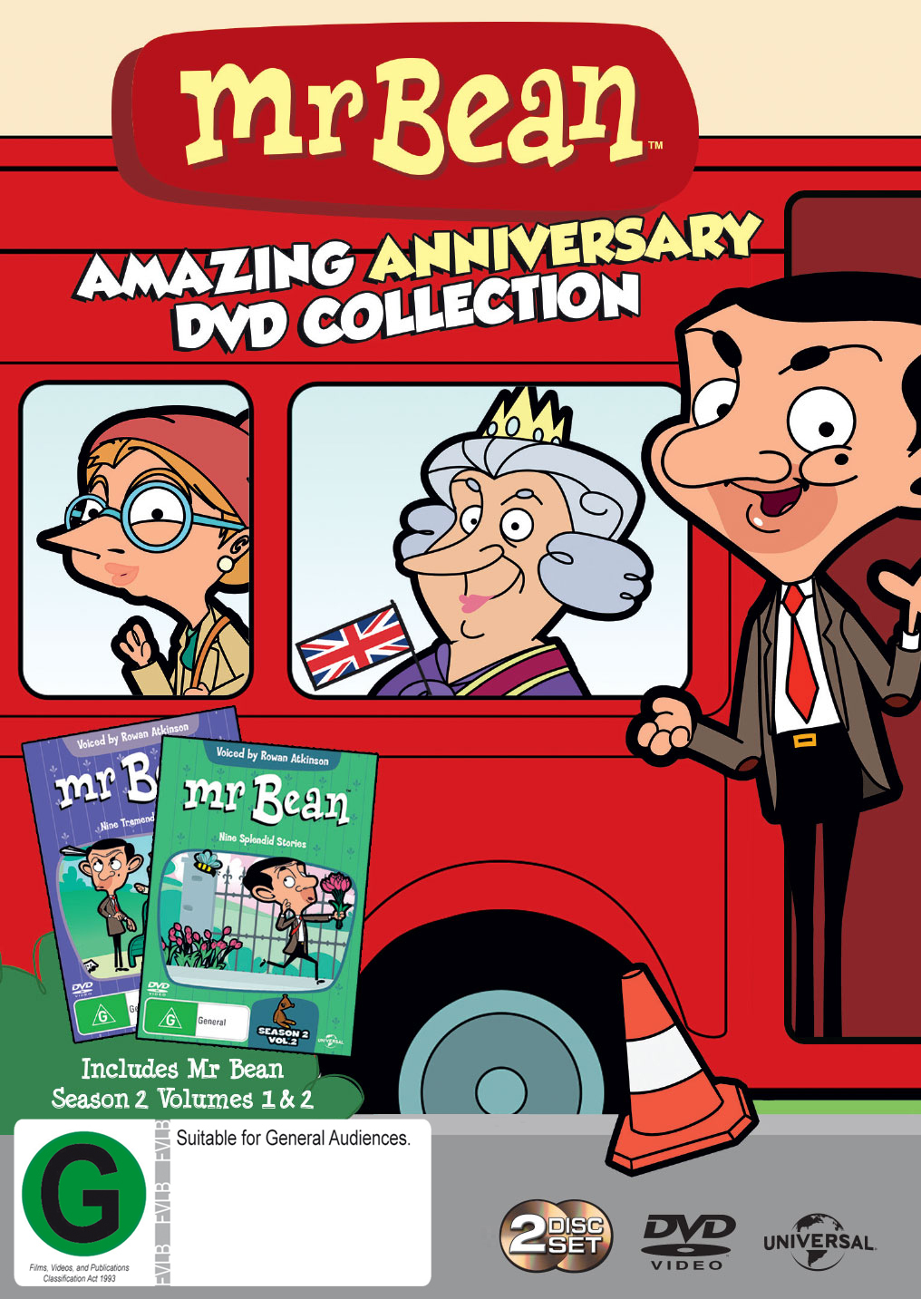 Mr Bean's 25th Anniversary Boxset on DVD image