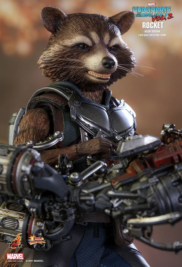 Guardians of the Galaxy: Vol. 2 - Rocket Deluxe 6" Scale Action Figure