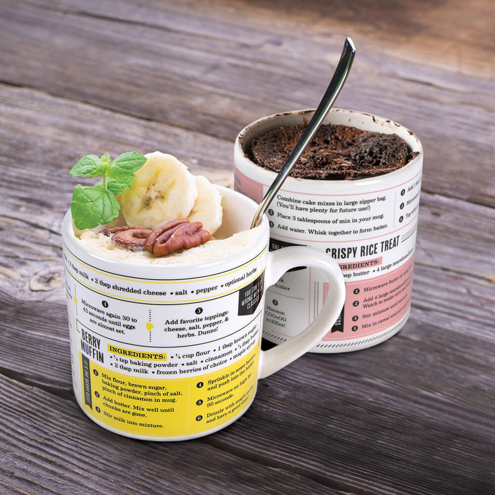 Fred Grub Mugs - Set Of 4 Recipe Mugs image