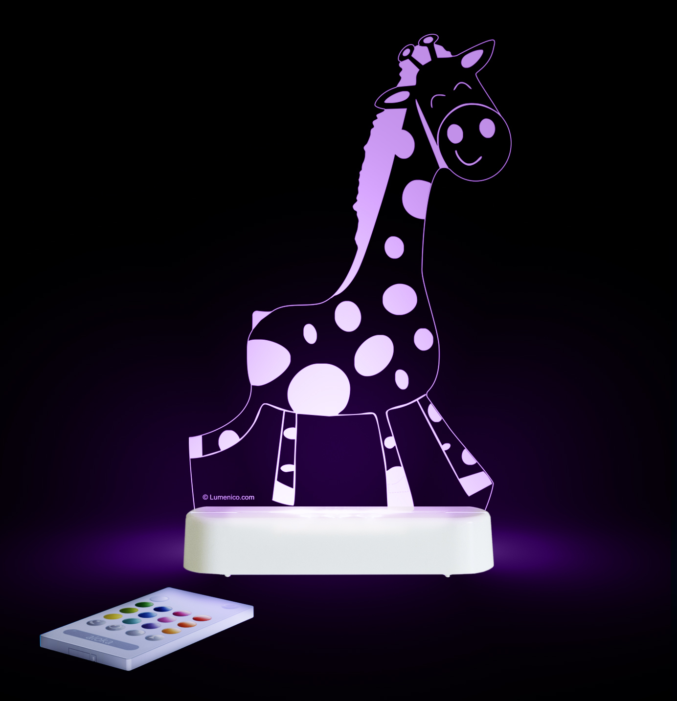 Aloka: Night Light - Giraffe image