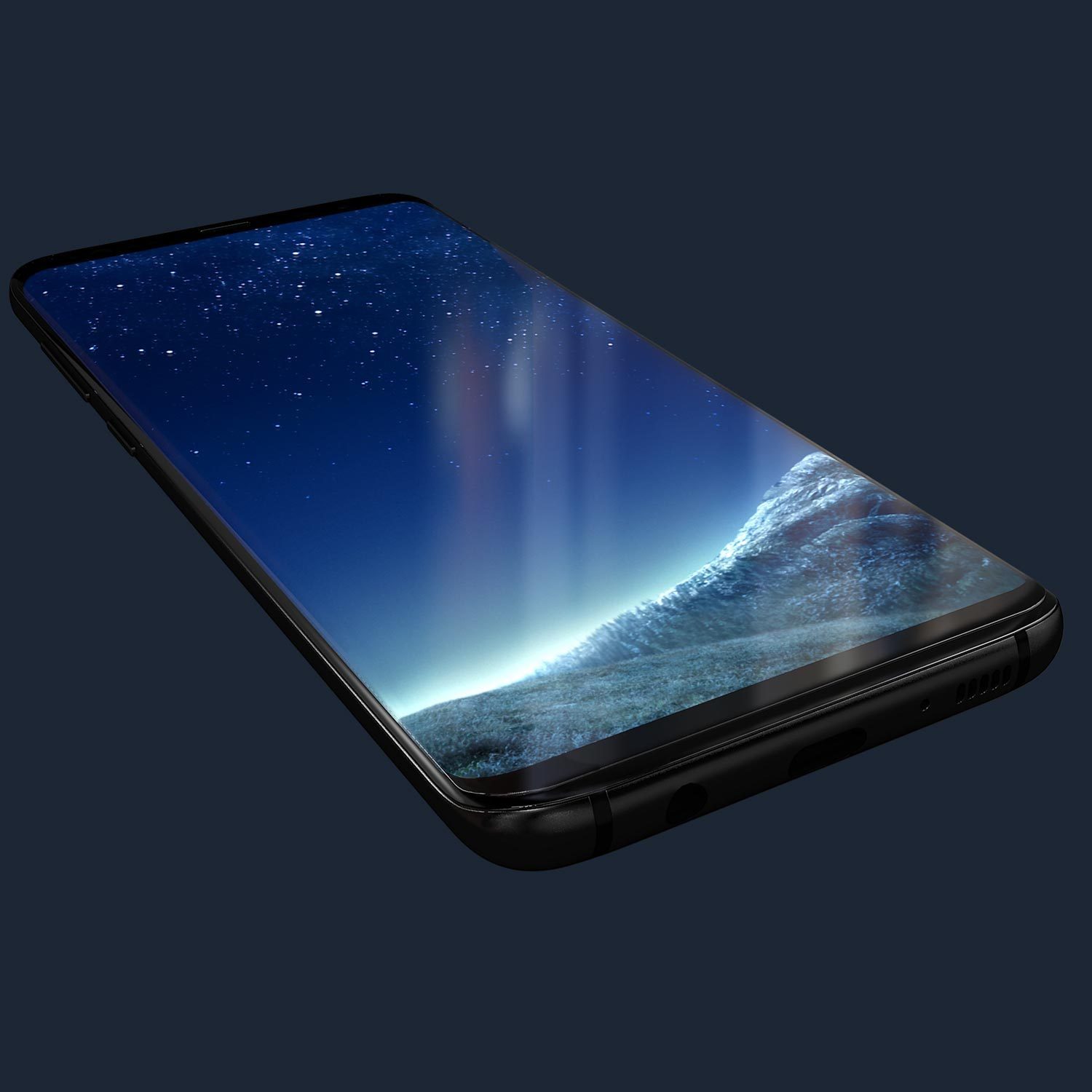 Kase Edge Night Screen Protector - Samsung Galaxy S8