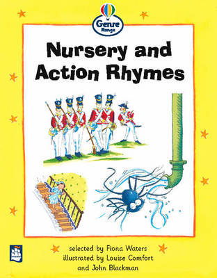 Nursery and Action Rhymes Genre Beginner Stage Poetry Book 1 by Fiona Waters image