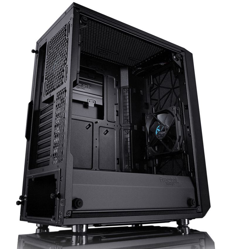 Fractal Design Meshify C Tempered Glass - Black image