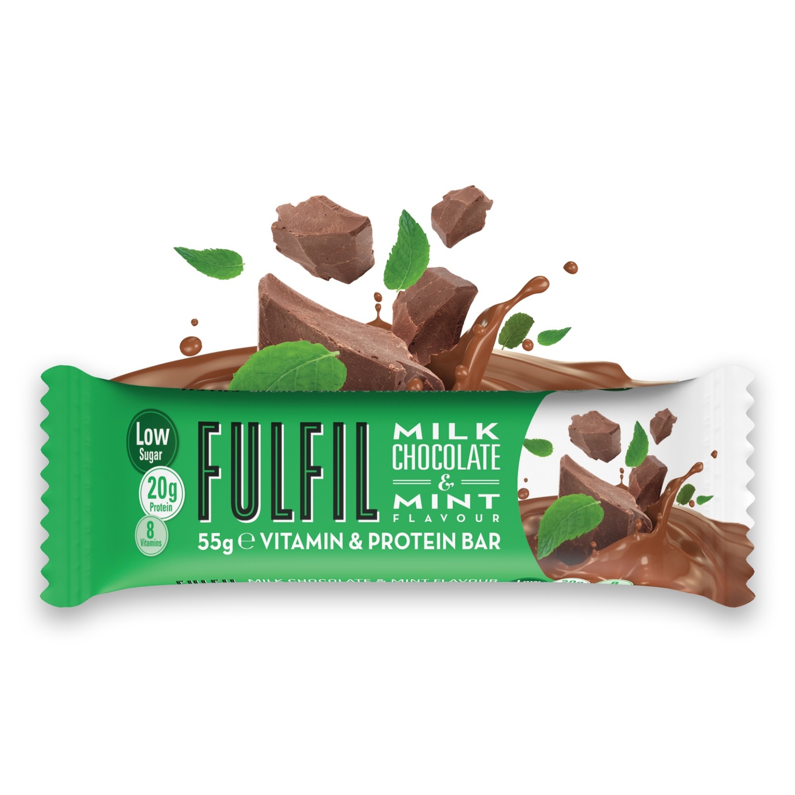 Fulfil Protein Bars - Milk Chocolate & Mint (Single)