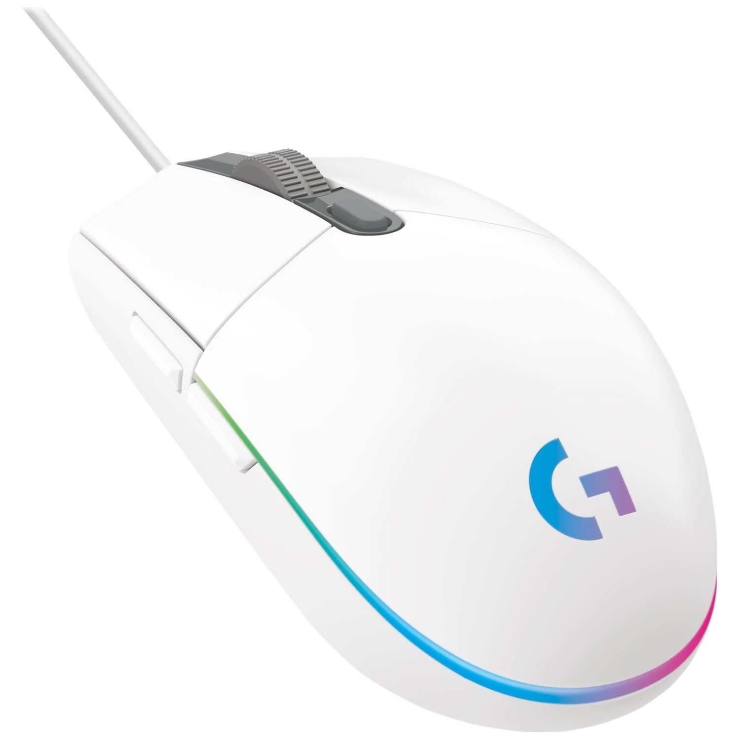 Logitech G203 LIGHTSYNC RGB Gaming Mouse (White) for image