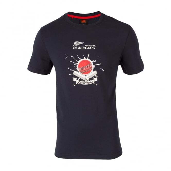 NZ Blackcaps Mens Eclipse Supporters Tee (Medium) image