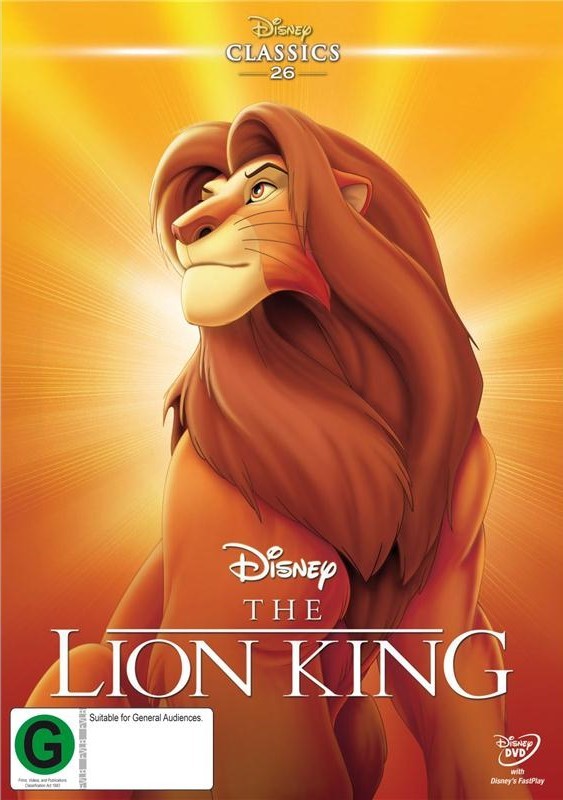 The Lion King on DVD