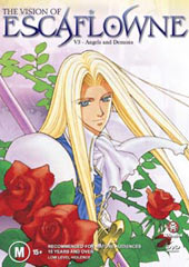 Escaflowne - Vol. 3: Angels And Demons on DVD Escaflowne - Vol. 3: Angels And Demons on DVD