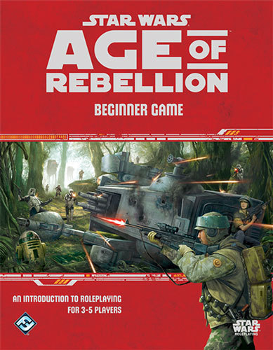 Star Wars: Age of Rebellion RPG Beginner Game by Fantasy Flight Games image
