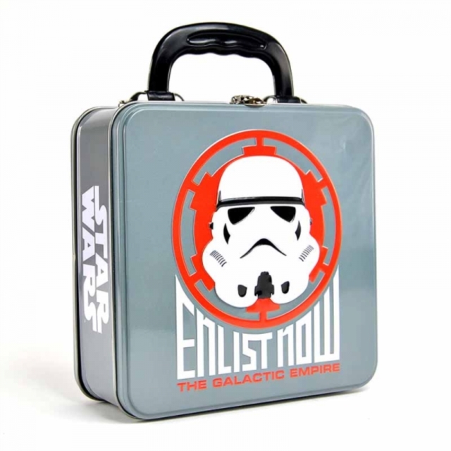 Star Wars: Tin Tote (Embossed) (Stormtrooper Icon) image