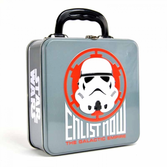 Star Wars: Tin Tote (Embossed) (Stormtrooper Icon)