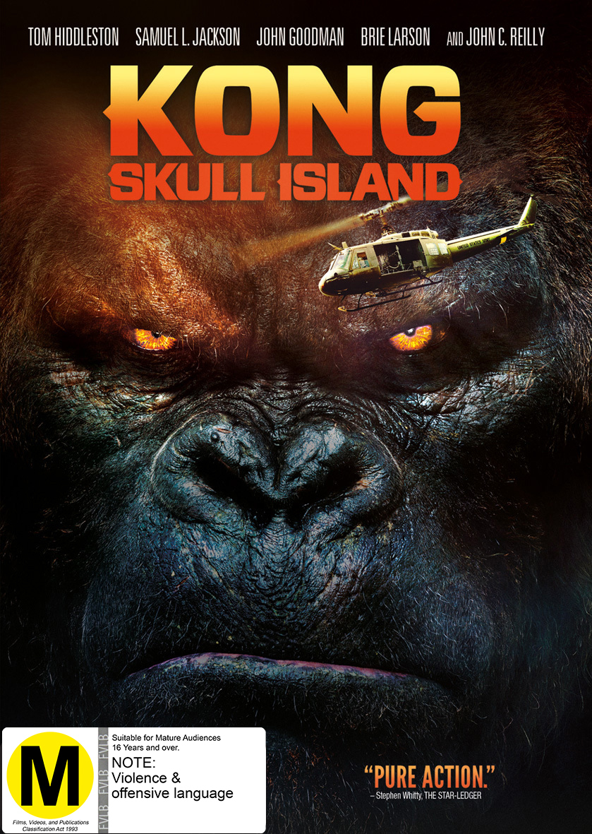 Kong: Skull Island on DVD image