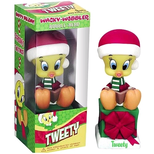 Tweety Bird Christmas Wacky Wobbler at Mighty Ape Australia