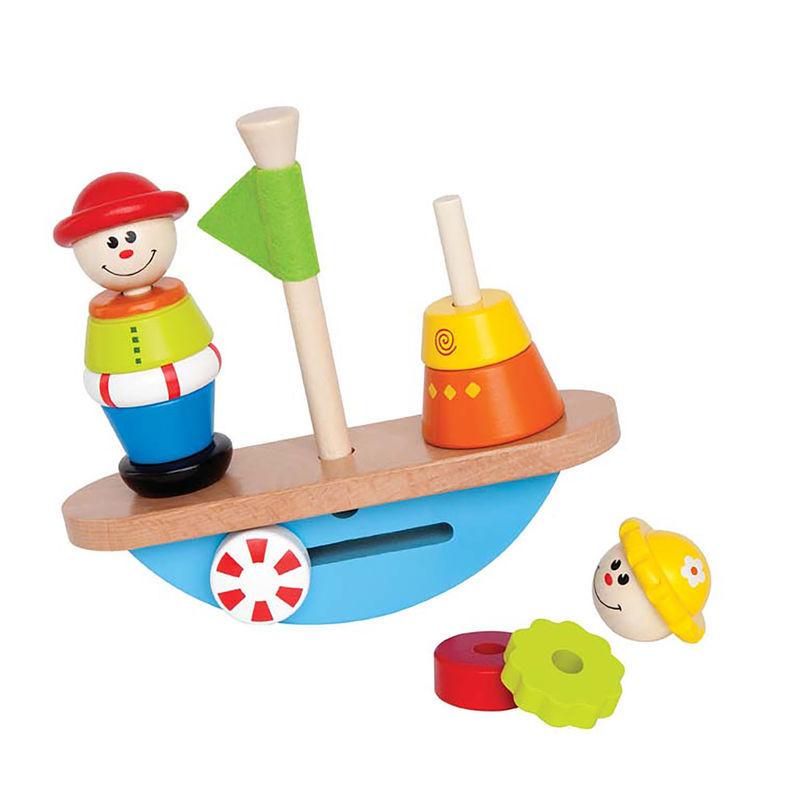 Hape: Balance Boat - Wooden image