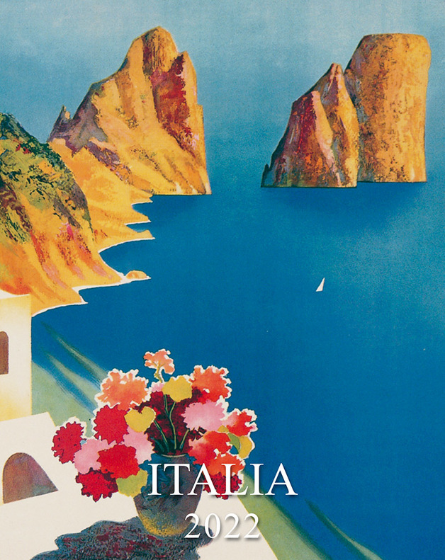Buy Paperie Italian Vintage Art 2022 Desk Calendar Italia at Mighty