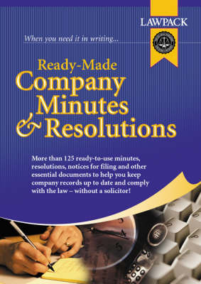 Ready Made Company Minutes and Resolutions image