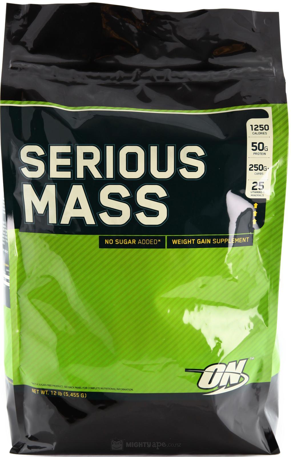 Optimum Nutrition Serious Mass - Chocolate (5.44kg) image