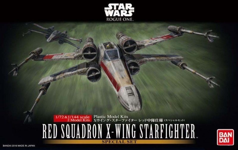 Star Wars: 1/72 Red Squadron X-Wing - Model Kit image