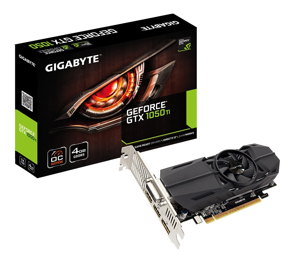 Gigabyte GeForce GTX 1050TI 4GB Graphics Card image