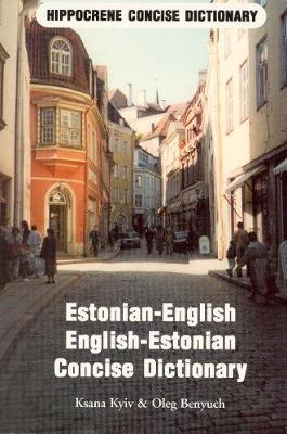 Estonian-English / English-Estonian Concise Dictionary by Harry Albright image